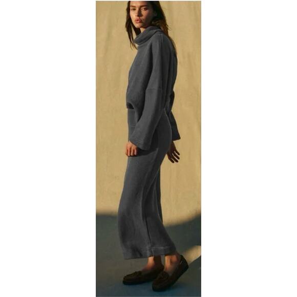 NWT Free People Freest Milley Reversible Knit Skirt Set in Steel - Picture 4 of 7